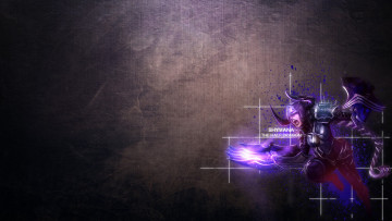 Картинка видео+игры league+of+legends девушка фон латы shyvana