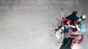 Картинка видео+игры league+of+legends девушка пистолет фон miss+fortune