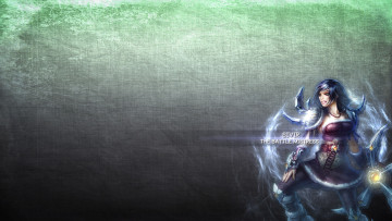 Картинка видео+игры league+of+legends взгляд фон девушка sivir