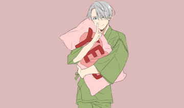 Картинка аниме yuri+on+ice viktor nikiforov