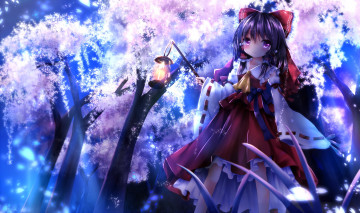 Картинка аниме touhou hakurei reimu