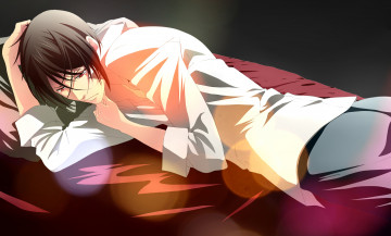 Картинка аниме kuroshitsuji sebastian michaelis