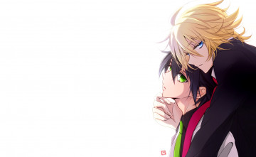 Картинка аниме owari+no+seraph микаэла юичиро