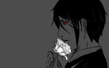 Картинка аниме kuroshitsuji sebastian michaelis
