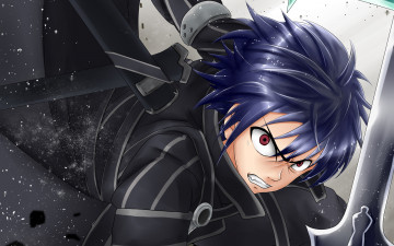 Картинка аниме sword+art+online девушка взгляд фон