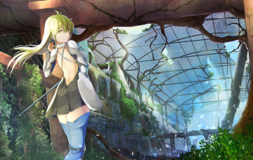 Картинка аниме danmachi ais wallenstein