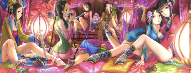 Обои картинки фото аниме, unknown,  другое, fuji, choko