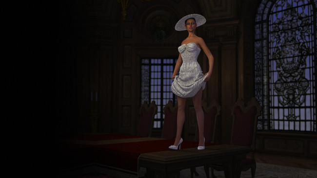 Обои картинки фото 3д графика, люди , people, фон, взгляд, девушка