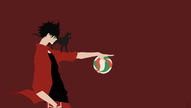 Обои картинки фото аниме, haikyuu, kuroo