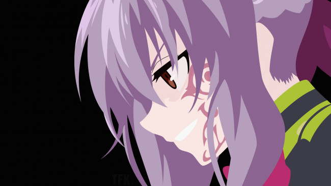 Обои картинки фото аниме, owari no seraph, hiiragi, shinoa