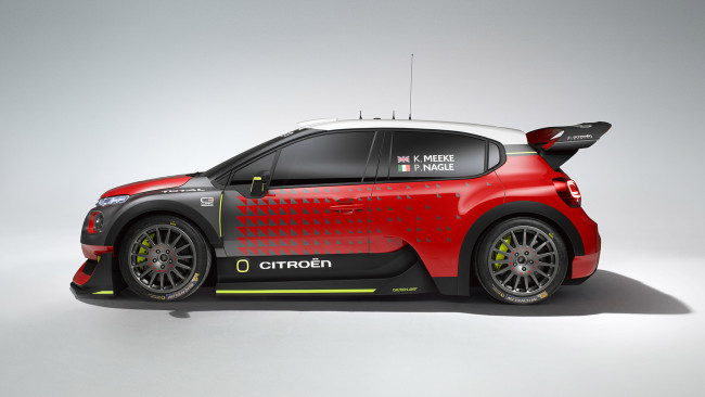 Обои картинки фото citroen c3-wrc concept 2016, автомобили, citroen, ds, c3-wrc, 2016, concept
