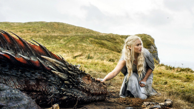 Обои картинки фото кино фильмы, game of thrones , сериал, emilia, clarke, daenerys