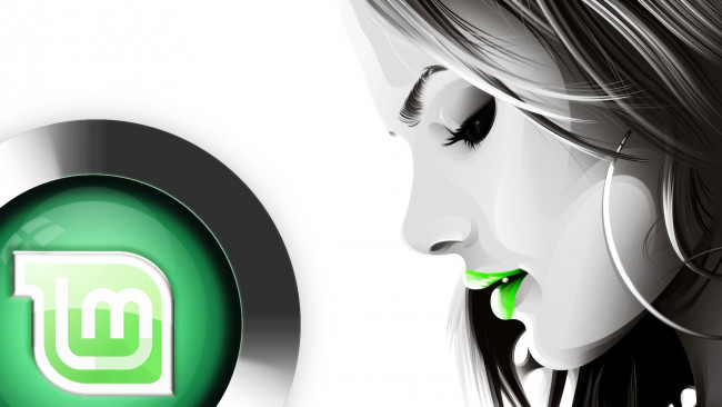 Обои картинки фото компьютеры, linux, логотип, фон