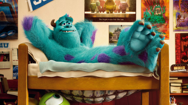 Обои картинки фото мультфильмы, monsters university, персонаж