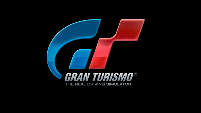 Обои картинки фото видео игры, gran turismo, логотип, фон