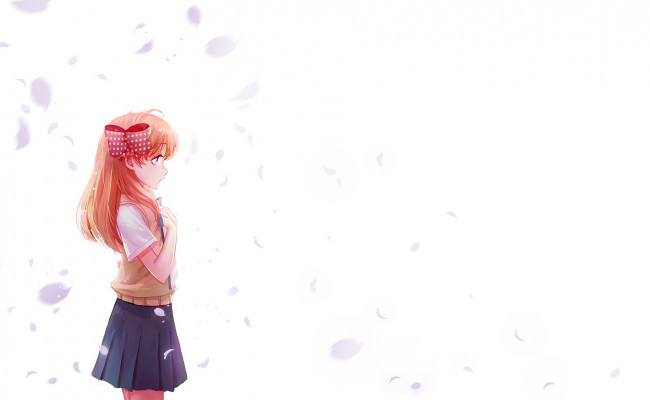 Обои картинки фото аниме, gekkan shoujo nozaki-kun, sakura, chiyo