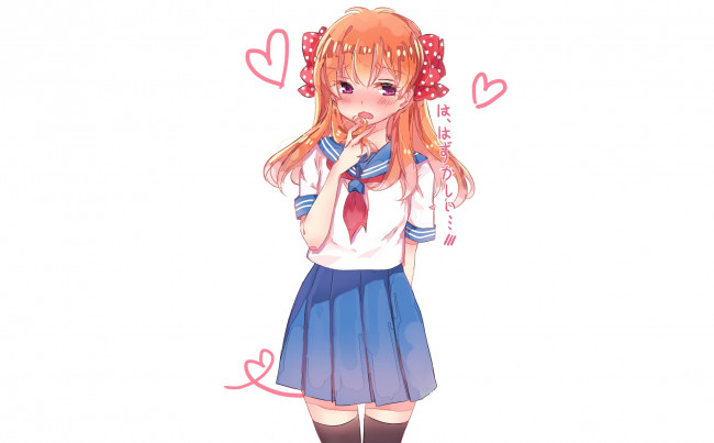 Обои картинки фото аниме, gekkan shoujo nozaki-kun, sakura, chiyo