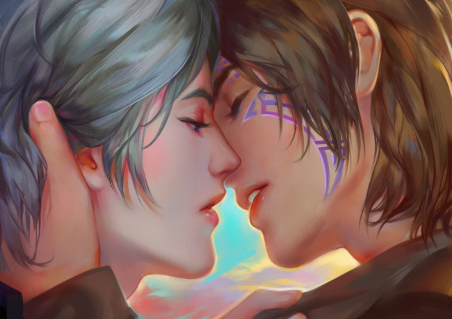 Обои картинки фото фэнтези, люди, двое