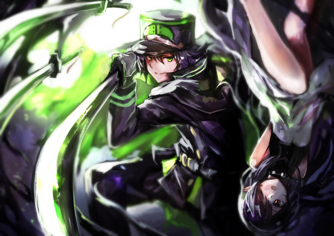 Обои картинки фото аниме, owari no seraph, юичиро