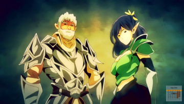 Картинка календари аниме взгляд 2018 женщина мужчина