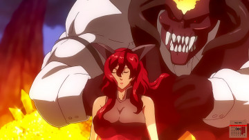 Картинка календари аниме женщина существо чудовище 2018