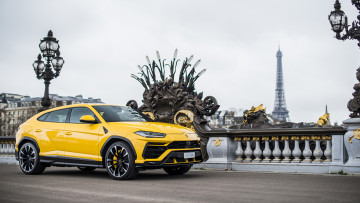 Картинка lamborghini+urus+2019 автомобили lamborghini жёлтый urus 2019