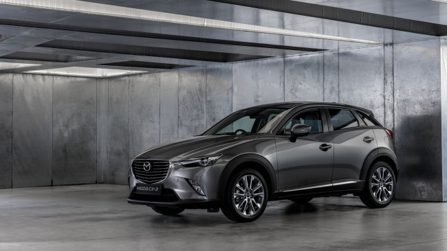 Обои картинки фото mazda cx-3 senses edition 2017, автомобили, mazda, серый, 2017, edition, senses, cx-3