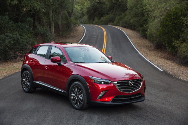 Обои картинки фото mazda cx-3 review subcompact crossover 2018, автомобили, mazda, cx-3, red, 2018, crossover, subcompact, review