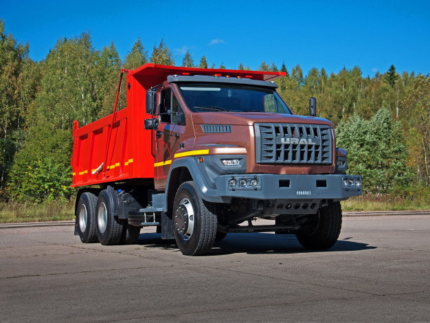 Обои картинки фото урал, автомобили, некст, самосвал, грузовой, автомобиль