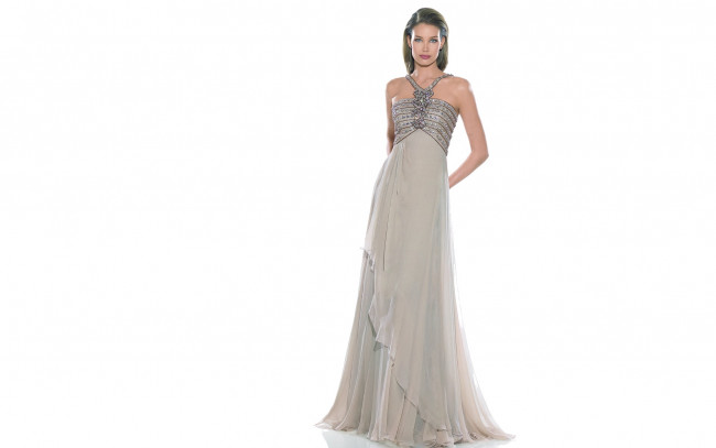 Обои картинки фото девушки, -unsort , брюнетки, темноволосые, модель, платье