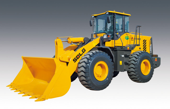 Обои картинки фото техника, фронтальные погрузчики, sdlg