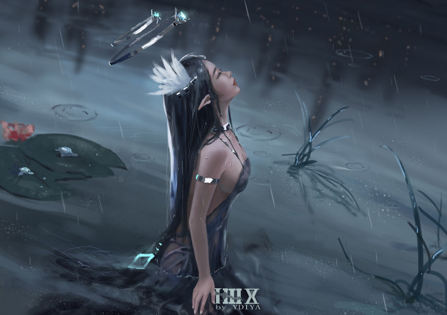 Обои картинки фото ydiya kai, фэнтези, эльфы, ydiya, kai