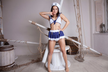 Картинка девушки -+брюнетки +шатенки брюнетка берет юбка мини