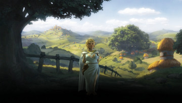 Картинка видео+игры age+of+wonders+iii девушка долина