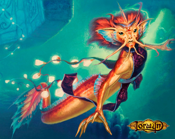 Обои картинки фото видео игры, magic,  the gathering - other, морское, существо