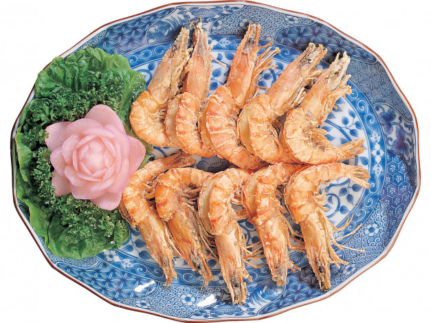 Обои картинки фото еда, рыбные блюда,  с морепродуктами, креветки