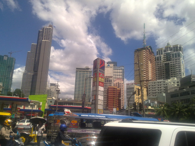 Обои картинки фото макати, города, - улицы,  площади,  набережные, филиппины, азия, небоскрёбы