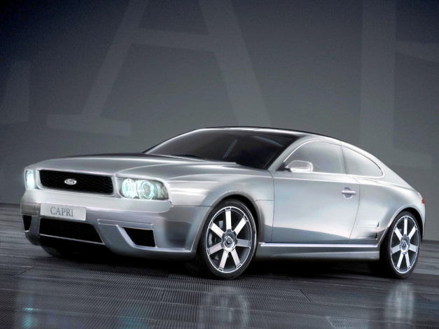 Обои картинки фото ford, capri, автомобили