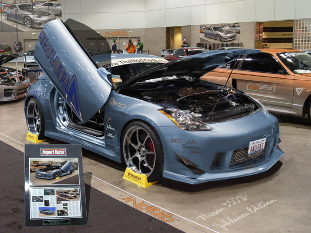 Обои картинки фото nissan, 350z, автомобили, datsun