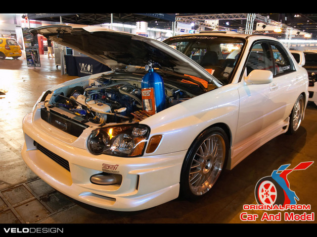 Обои картинки фото subaru, impreza, автомобили