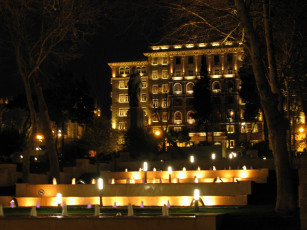 Картинка города огни ночного