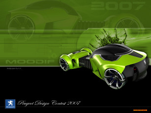 Картинка peugeot moodif автомобили 3д