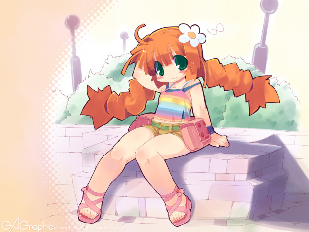 Обои картинки фото аниме, gagraphic