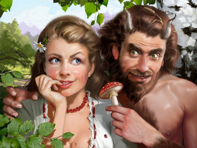 Обои картинки фото фэнтези, красавицы, чудовища