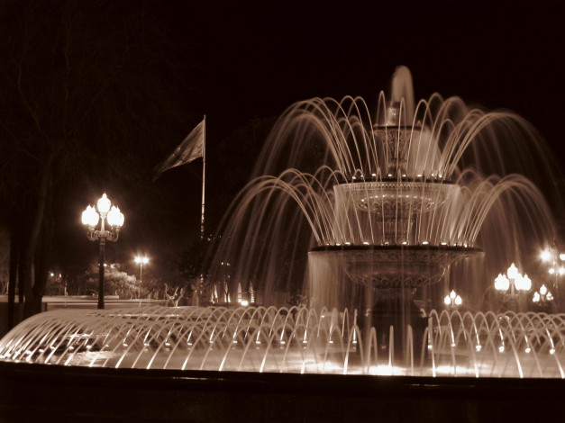 Обои картинки фото города, фонтаны