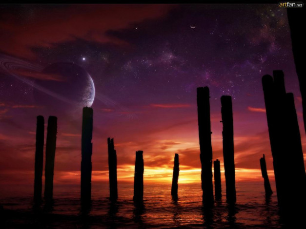 Обои картинки фото космос, арт