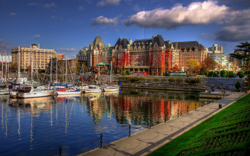 обоя victoria, british, columbia, города, панорамы