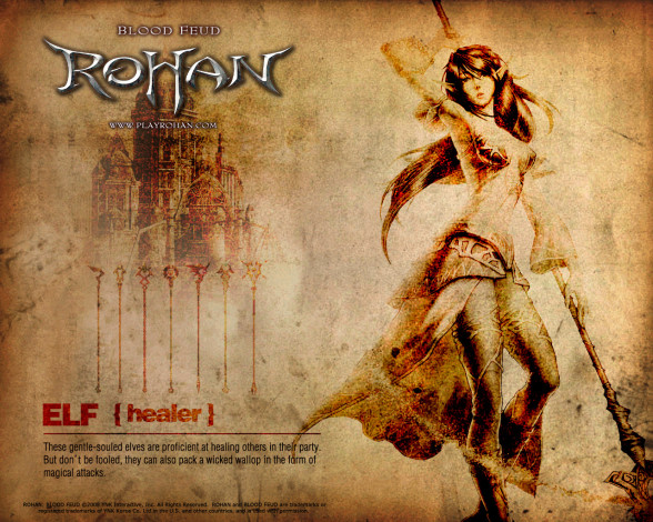 Обои картинки фото rohan, blood, feud, видео, игры