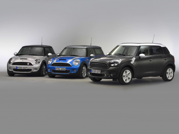 Обои картинки фото автомобили, mini