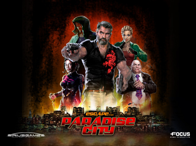 Обои картинки фото escape, from, paradise, city, видео, игры